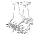 Sears 70172207-82 lawnswing assembly no.102 (open parts bag no. 2605360) diagram