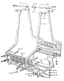 Lawnswing assembly no.102 (open parts bag no. 2605360)