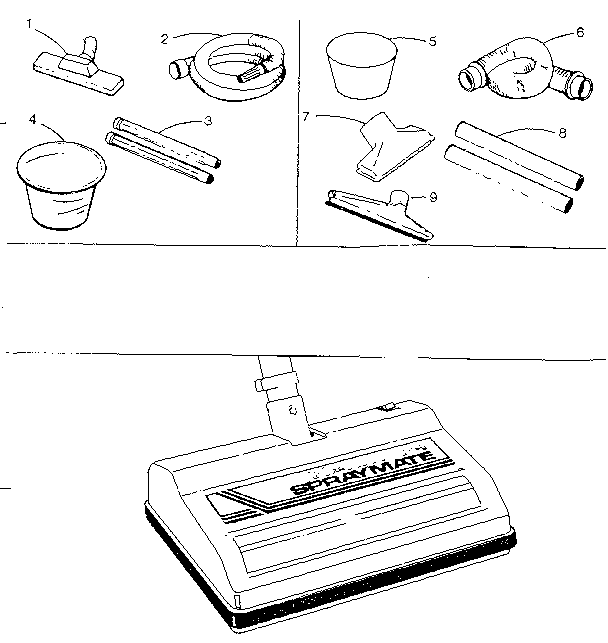 Optional cleaning accessories