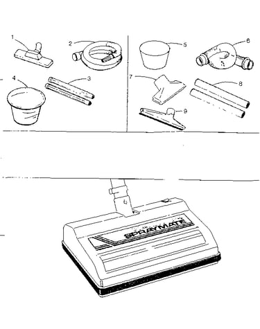 Optional cleaning accessories