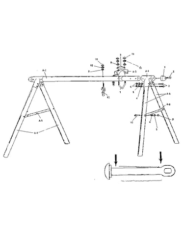 A-frame assembly