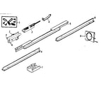 Craftsman 13953613 rail assembly diagram
