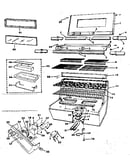Grill & burner section