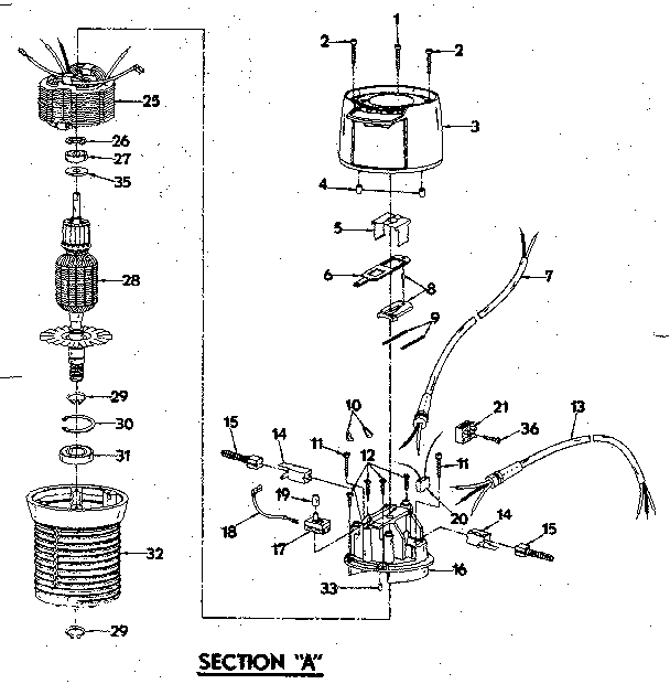 Section "a"