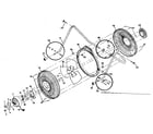Kenmore 453901200 functional replacement parts diagram