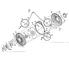 Kenmore 453901300 functional replacement parts diagram