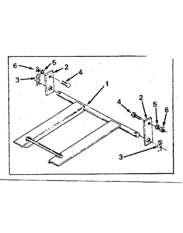 Guide mounting bracket 32-25408