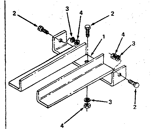 Guide mounting bracket 32-25409