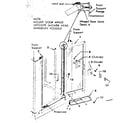 Sears 58869944 shower door assembly diagram