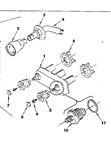 Shower valve