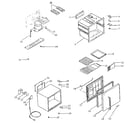 Kenmore 56473731 refrigerator cabinet parts diagram