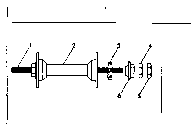 Front hub parts