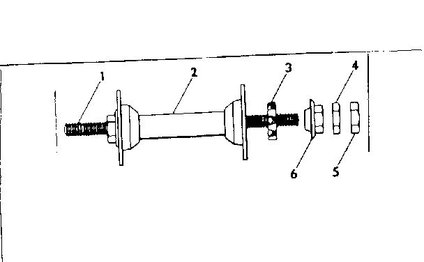 Front hub parts
