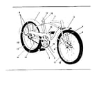 Sears 505476321 frame assembly diagram