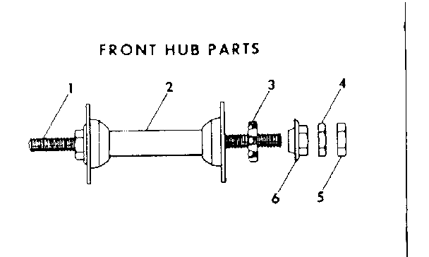 Front hub