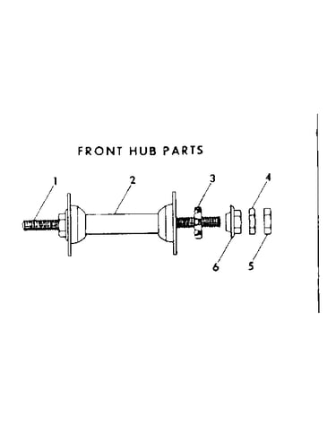Front hub