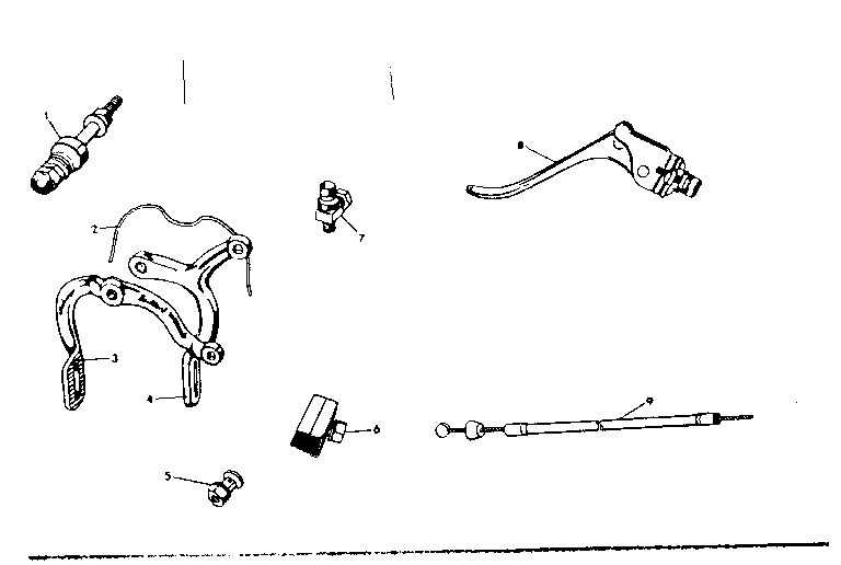 EXCEL FRONT CALIPER BRAKE