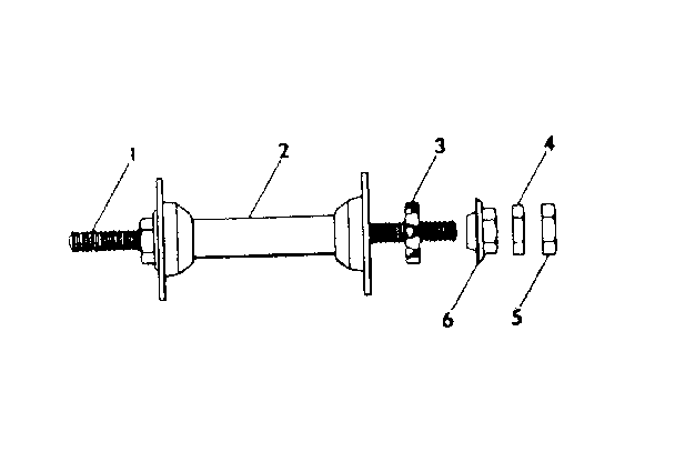 Front hub parts