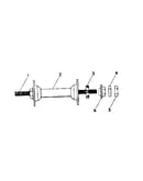 Front hub parts