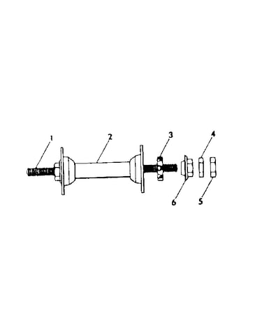 Front hub parts