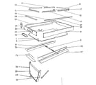 Sears 85425321-1 unit parts diagram
