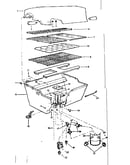 Grill and burner section