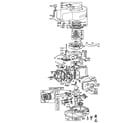 Briggs & Stratton 111902 TO 111999 (0010 - 0017) engine diagram