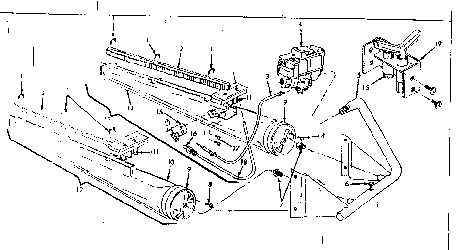 Burner & manifold assembly