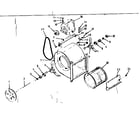 Kenmore 86763991 h-q blower assembly diagram