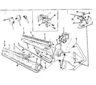 Kenmore 86764001 burner & manifold assembly diagram