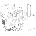 Kenmore 86764001 furnace assemblies - all models diagram