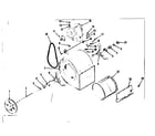 Kenmore 8676470 h-q blower assembly diagram