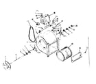 Kenmore 8676484 blower assembly diagram