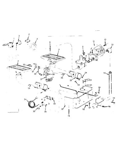 Burner & manifold assembly