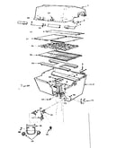 Grill and burner section