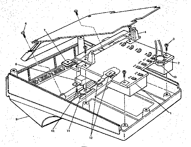 Upper case assembly