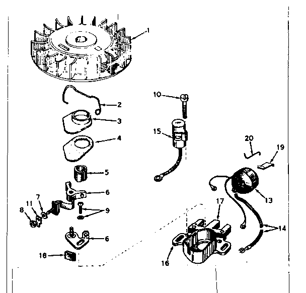 MAGNETO NO. 610693A