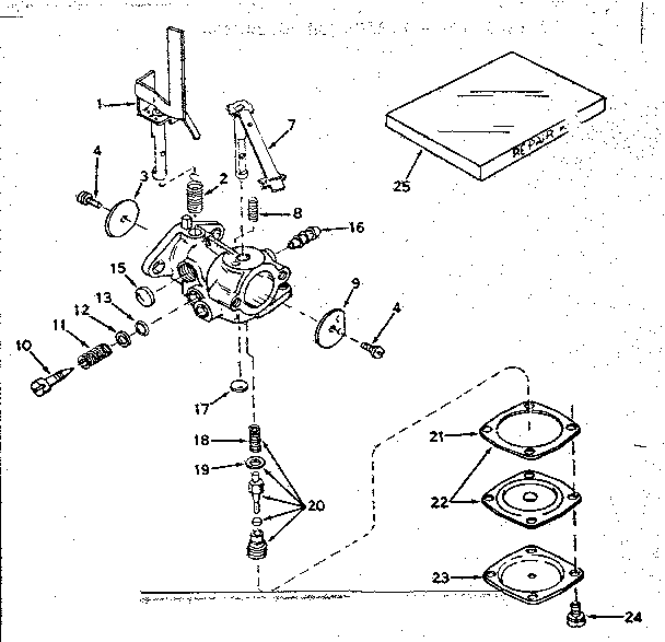 CARBURETOR NO. 631519