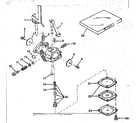 Craftsman 200193152 carburetor no. 631519 diagram