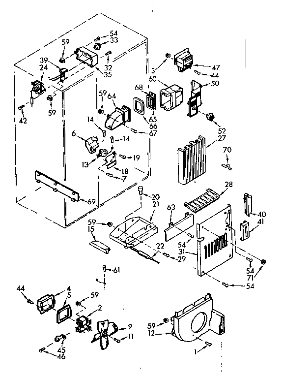 Air flow and control parts