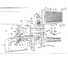 Kenmore 34958250 replacement parts diagram