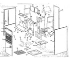 Kenmore 8676611X furnace assemblies diagram