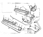 Kenmore 8676611X burner & manifold assembly diagram