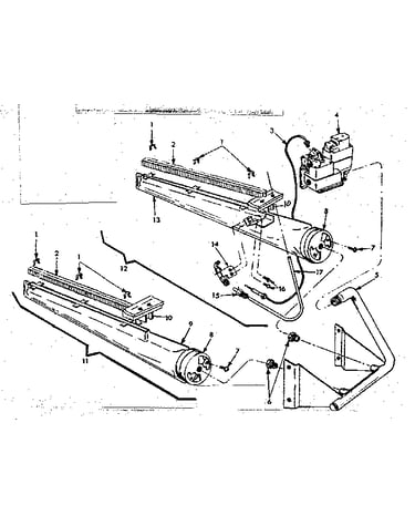 Burner & manifold assembly