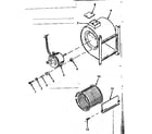 Kenmore 8676611X h-q blower assembly diagram