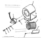 Kenmore 8676677 h-q blower assembly diagram