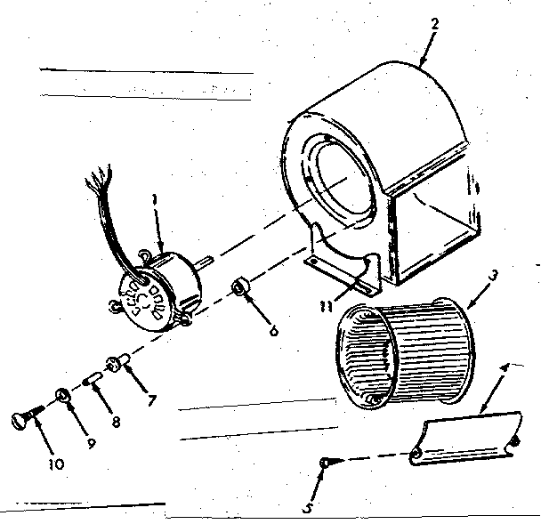 H-q blower assembly