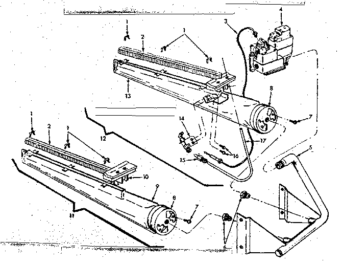 Burner & manifold assembly