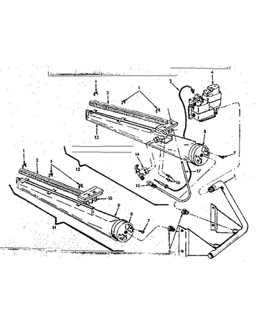 Burner & manifold assembly