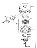 Rewind starter no. 590420